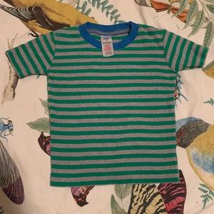 🍁3 for $10 Mini Boden Striped PJ Top, Size 5